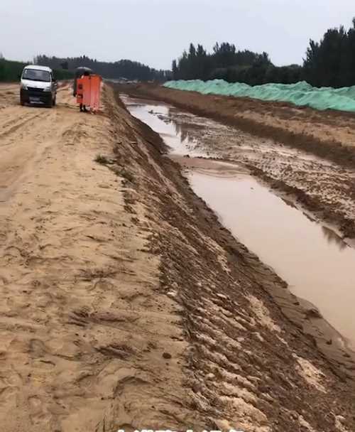 盐城亭湖区河道降水
